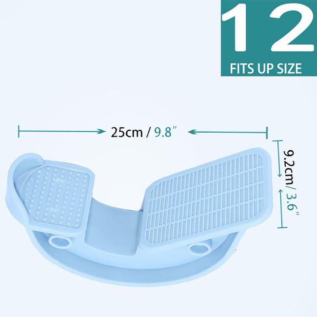 TzzXzz Foot Stretcher Rocker, Calf Leg Stretcher, Ankle Stretch Board for Achilles Tendinitis, Muscle Stretch, Heel, Feet, Shin Splint, Plantar Fasciitis Pain Relief, Yoga Fitness Sport Massage Pedal