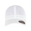 Flexfit Unisex 360 OMNIMESH Cap Baseballkappe, White, S/M