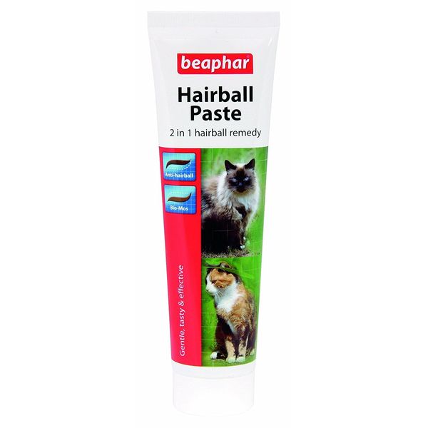 (3 Pack) Beaphar - Hairball Paste 2 in 1 100g With Pre-Biotic