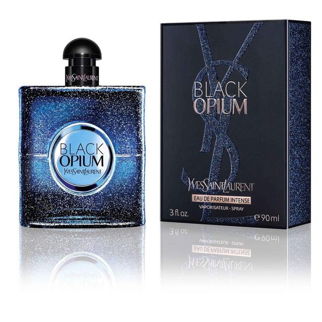 Black Opium Intense Yves Saint Laurent Eau de Parfum for Women, 3 Ounce