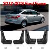 4x Front Rear LH RH Spec Mud Guards Splash Flaps For 2012-2018 Ford Focus HB MK3