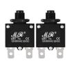 uxcell 2Pcs Thermal Overload Protector AC 125/250V 7A Push Button Reset Circuit Breaker