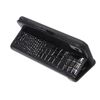 [accessories.bi] iPhone 12 Pro/12 Compatible Case Croco Pattern PU Notebook Type Embossed Stand Cover Black