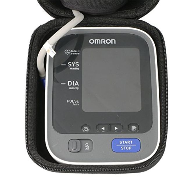 Khanka Hard Travel Case Replacement for OMRON Silver Blood Pressure Monitor  Blood Pressure Machine BP5250, Case Only