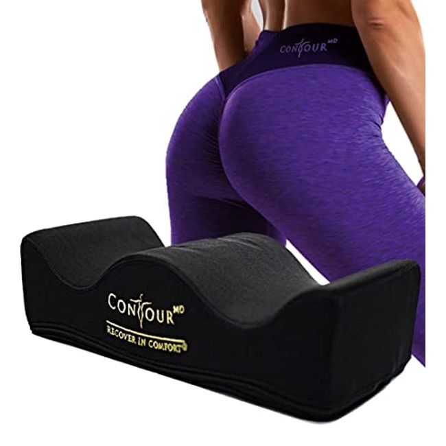 ContourMD BBL Pillow After Surgery for Butt – Brazilian Butt Lift Seat  Cushion for Surgery Recovery – Portable, Lightweight Foam Booty Shaped  Pillow