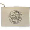 'Bakery Love' Canvas Clutch Bag/Accessory Case (CL00044772)