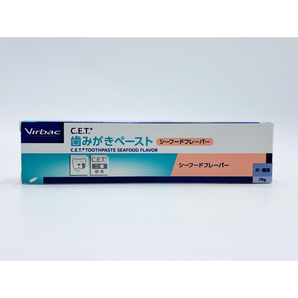 Virbac C.E.T. Toothpaste Seafood Flavor 2.5 oz (70 g)