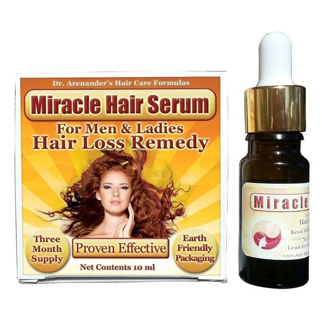 Hair Loss Treatment - More Effective than Shampoo -  Miracle Hair Serum - Withou