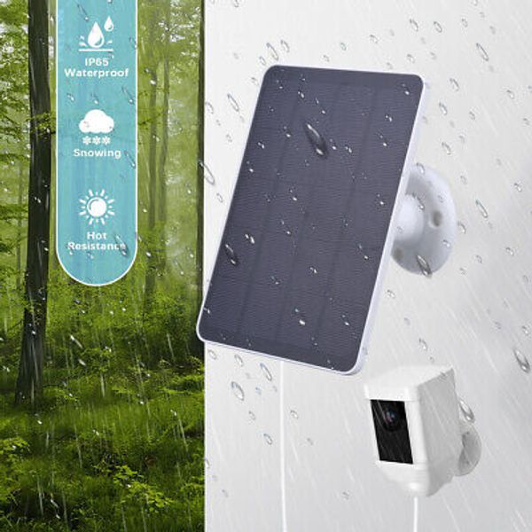 IP65 Waterproof Solar Panel Kit IP Security Camera Charger