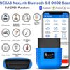 NEXAS NexLink Bluetooth 5.0 OBDII Scanner for iPhone Android Windows Code Reader