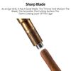 CIGARLOONG Cigar Punch Double Blade Sharp Size Drill Cigar Hole Opener