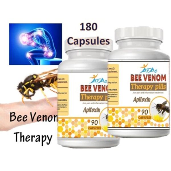 NATURAL BEE Venom Extract anti-inflamatory Extracts Arthritis support  2PACK 180