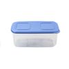Tupperware Fridge Clear Mates 460ml Clear Blue Fresh Tower Can Container