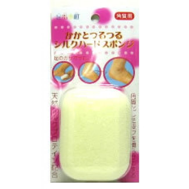 Tosashi Komachi Heel Smooth Silk Hard Sponge 1 piece