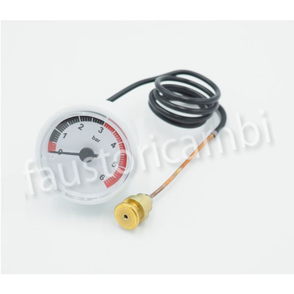 IMMERGAS HYDROMETER PRESSURE GAUGE WITH CAPILLARY TUBE ART 1028880 BOILER EXTRA