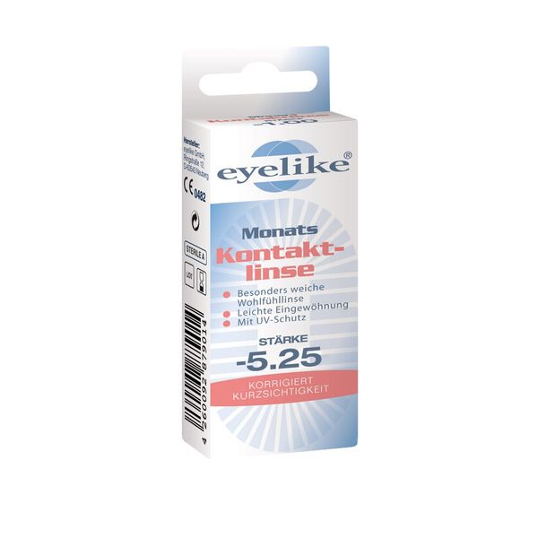 Eyelike Monatskontaktlinse, -5.50 Dioptrien, 1 Stück