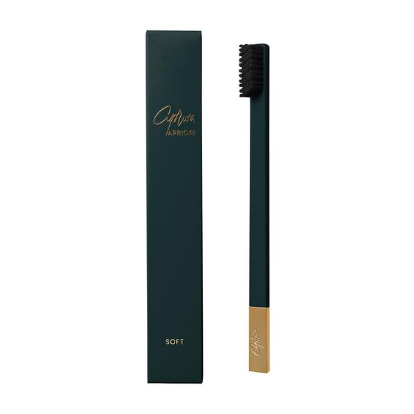 APRIORI British Racing Green Gold Soft Premium Toothbrush