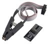 HALJIA SOIC8 SOP8 Test IC Clip Testing Clip Socket Adpter For Flash EEPROM BIOS 24 25 93 95 Programmer With Cable