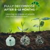 ANECO 100% Compostable Waste Bags 2.6 Gallon, Extra Thick Kitchen Small Compo...