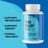 Free Relief Pro- Nerve & Brain Support- 5 Bottles- 300 Capsules
