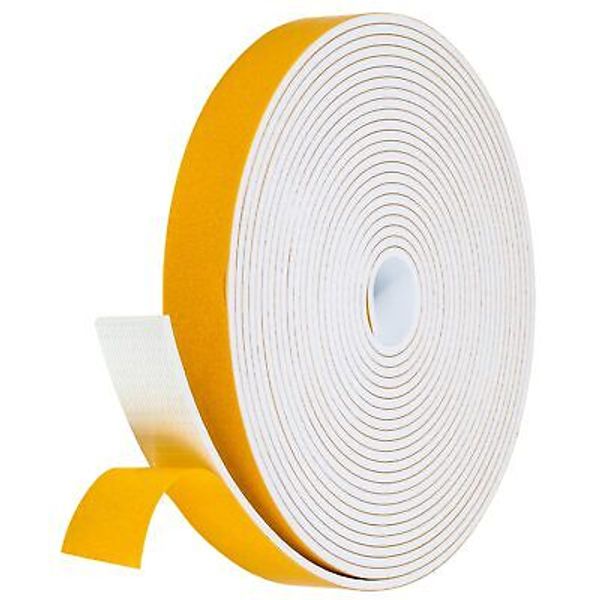 26Feet Weather Stripping Seal (1 Inch X 1/8 Inch) for Door Window, High Densi...