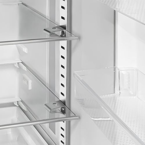 OSALADI 50 Pcs Shelf Clips,Freezer Shelf Clip,Stainless Steel Shelves,Adjustable Supports Peg for Kitchen Cabinet Bookcase