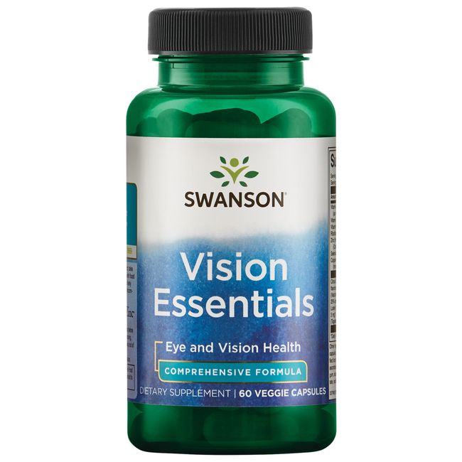 Swanson Vision Essentials 60 Veggie Capsules