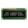 OLED, 16X2, White, W/T, 4 Font Sets, Alphanumeric OLED Displays, Qty.1 | MCOB21605GX-EWP