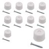 Rubber Door Stop White Pack of 10