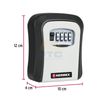 Hermex CALLA-12C Key holder combination box for wall, 12cm