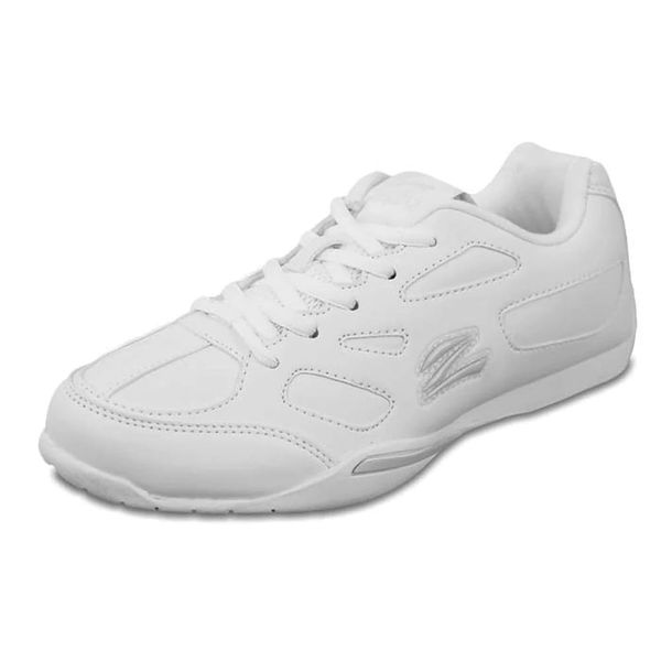 Zephz Womens Zenith White Cheerleading Shoe 8