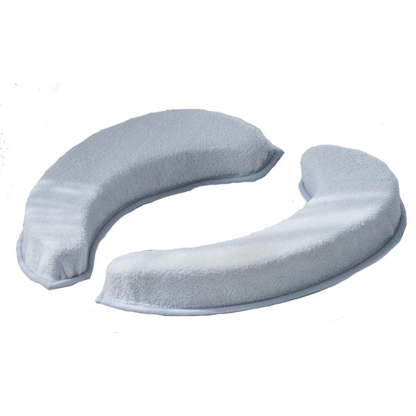 FUJIEI MG-003 Marshmallow Toilet Seat Cushion, Extra Thick, Gray, Thickness 2.0 inches (5 cm), Fluffy Toilet Seat, Volume, Deodorizing, Washable, Easy to Dry, Power Saving, Absorption, Difficult to