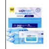 6 PACK, 252 ULTRA Flushable Butt Wipes, Soothing Vitamin E & Aloe Unscented