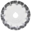 Olfa SCB45-1 Rotary Blade Refill, 45 mm Scallop 1/Pkg, Silver