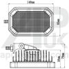 LED Flood Beam Work Light Lamp 42W Replacement for John Deere Case IH David Brown Tractor