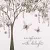 Acceptance With Delight - Handmade Greeting Card / GSM17