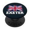 Exeter UK, British Flag, Union Flag Exeter PopSockets Swappable PopGrip