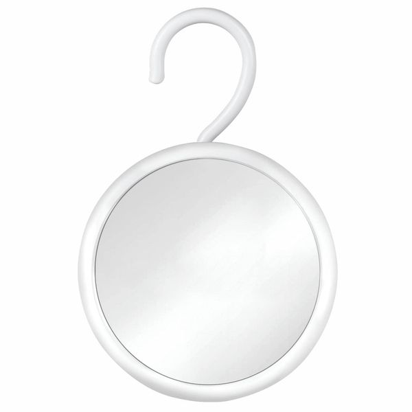 MIRRORVANA Fogless Shower Mirror for Shaving with Hook for Hanging, Anti Fog Shatterproof Surface and 360° Swivel - 6.7"