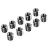 Self Tapping Thread Insert, Externally Threaded Insert, Inner M8 X 1.25 Outer M12 X 1.5 Length 12mm Hardware Fasteners for Thread Repair Tool