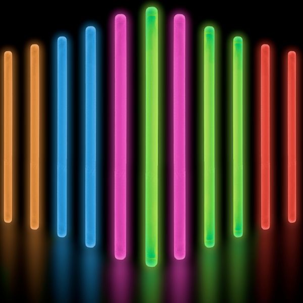 Glow Fever Glow Sticks Bulk Party Pack - 10" Large Glow Sticks - Neon Accessories Light Sticks Glow in The Dark Party Supplies for Concert, Wedding, & Birthday by Party Dragon - Assorted, 100 ct