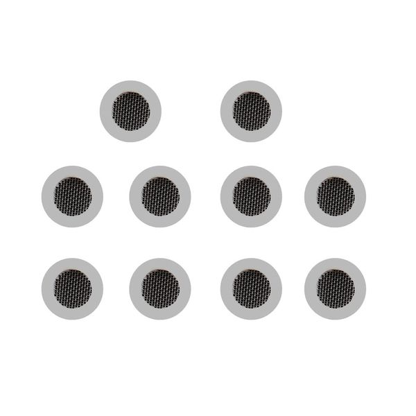 10 PCS Screen Hose Washer Filter Pressure Shower Head Gasket Stainless Steel Seal O Ring Net with 40 Mesh for Water Faucet Garden Connector