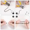 Ceiling Fan Pull Chains 13.6 Inches Fan Pulls 2 Pcs Ceiling Fan Pull Cord Fan Pull Set for Ceiling Fan Light and Lamps
