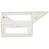 Shinwa Japanese Aluminum Saddle Layout Square