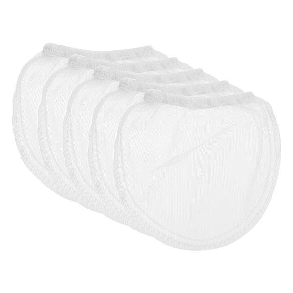 Paint Strainer Bags 1Gallon 0.39"x0.39" Nylon Mesh Bag with Elastic Opening 5Pcs