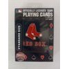 BOSTON REDSOX MLB - LOGO PLAYING CARDS STANDARD DECK - NEW 