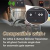 AXS1 Remote Transmitter Replacement for AXS1 Ghost Controls 3-Button Remote Transmitter for Automatic Gate Openers 3 Pack