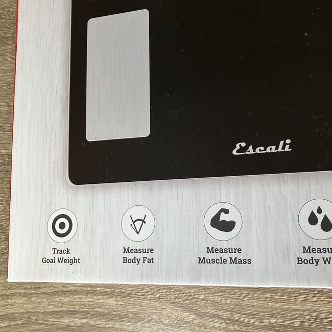 Escali Body Composition Scale, Goal Tracking