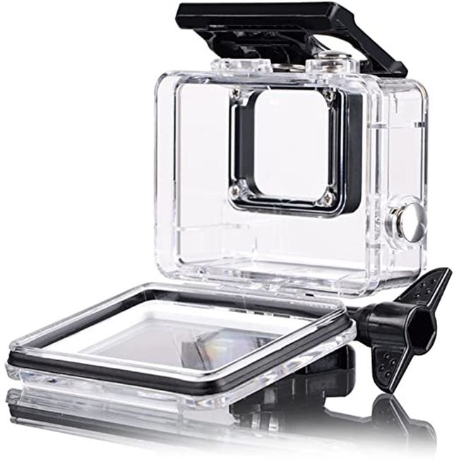  for Gopro Hero 7 Black Waterproof Housing Case, Protective  Underwater Diving Housing Shell 45m with Bracket for Go Pro Hero 6/5 & Gopro  Hero 7 Black Sports Action Camera : Electronics