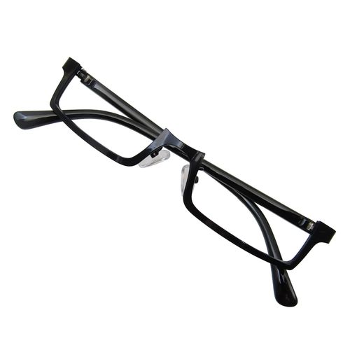 KKD No Lens Date Glasses, Cosplay, Moe Glasses, Underframe, Fashion Glasses, Square, Under Rim, Black