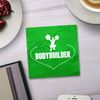 Shopagift Love Bodybuilder 2 Pack Coasters - 9cm x 9cm